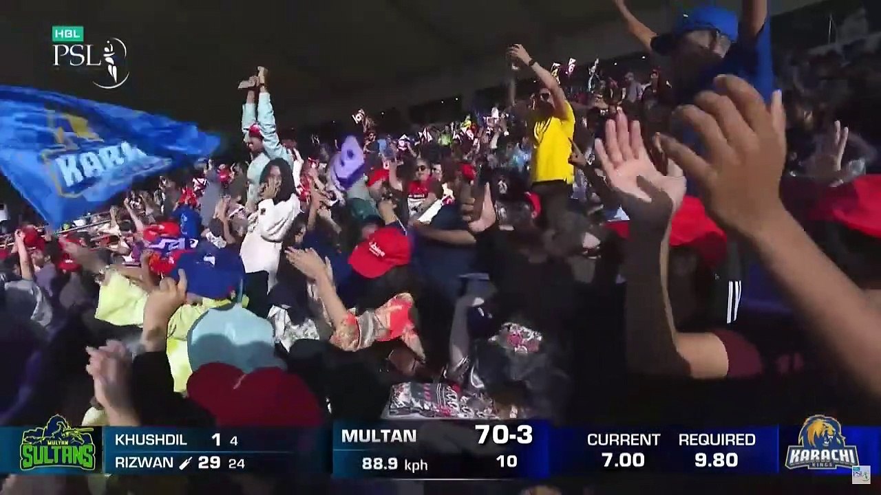 2nd Innings Highlights _ Karachi Kings vs Multan Sultans _ Match 14 _ HBL PSL 8 _ MI2T
