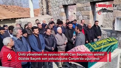 Müfit Can Saçıntı'dan annesine son öpücük!