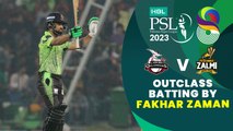 Outclass Batting By Fakhar Zaman | Lahore Qalandars vs Peshawar Zalmi | Match 15 | HBL PSL 8 | MI2T