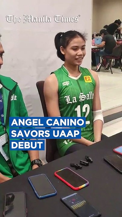 WATCH: Angel Canino savors UAAP debut