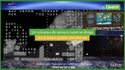 Un vaisseau russe Soyouz s'est amarré dans la nuit à la Station spatiale internationale