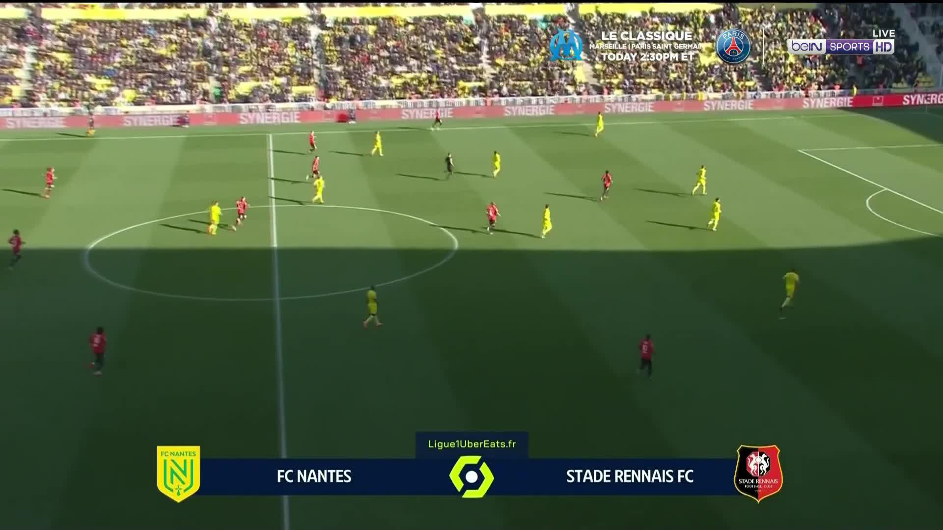 HLS Ligue 1 - Nantes vs. Rennes - Game Highlights