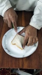 bread heart. home-made.