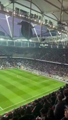 Beşiktal tribünlerinde "Hükümet istifa" sloganları