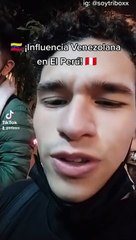 Extranjero indica que hay influencia venezolana en peru