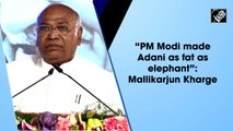 PM Modi made Adani as fat as elephant: Mallikarjun Kharge
