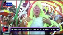 Yola Polastri y su regreso con un show en la piscina más grande del Perú