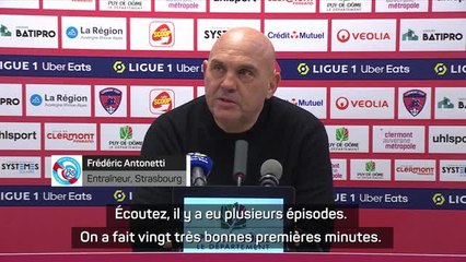 25e j. - Antonetti : "On s'est un peu désunis"