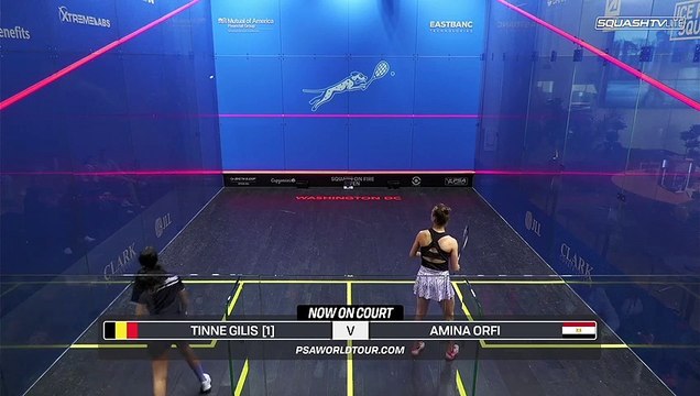 T.Gilis v Orfi | Squash On Fire Open 2023 | Final Replay