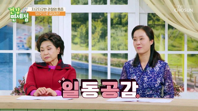 섭취만으로 주부들의 관절 통증을 개선해 줄 효자템 TV CHOSUN 20230226 방송