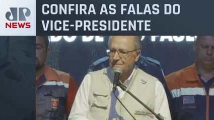 Alckmin detalha ações do governo em São Sebastião; número de mortes sobe para 57