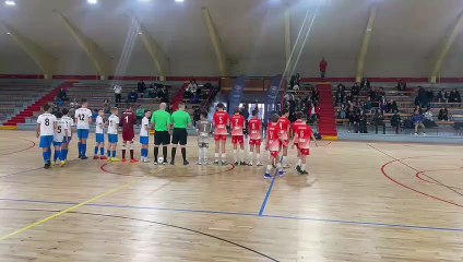 Les U13 à la 4ème place de la finale futsal du Grand Est (vidéo 1)