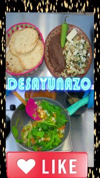 dezayunazo de espinacas con huevos #SHORTS #desayunos #breakfast #mexican breakfast