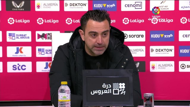 ALMERÍA 1- FC BARCELONA 0 | Rueda de prensa de XAVI HERNÁNDEZ: Ha sido el peor partido de la temporada | AS