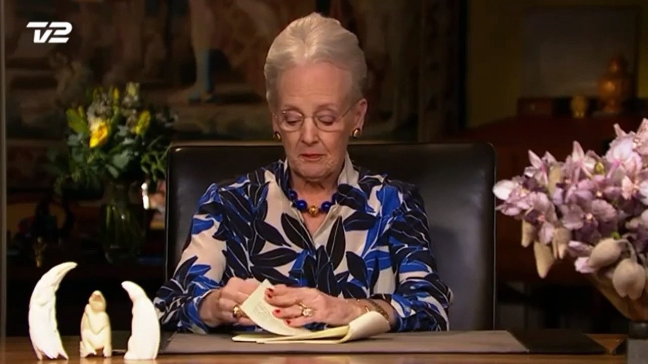 Hendes Majestæt Dronning Margrethe - Nytårstale i 2020 på TV2 Danmark