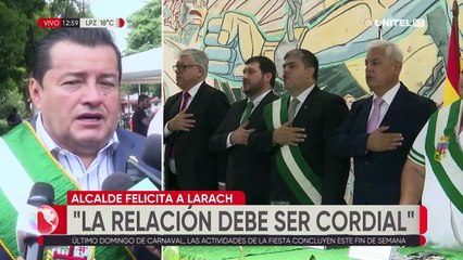 Jhonny saluda el mandato de Larach en el Comité y apunta a un acercamiento