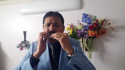 Nazar Na Lag Jaye, O My Love-Film Night in London 1967 on Harmonica Live Performance by Mukund Kamdar