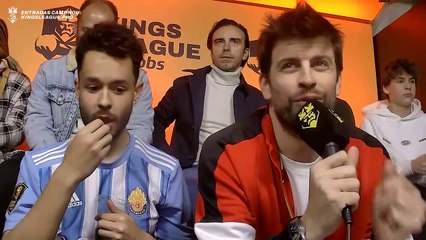 Piqué anuncia que Ronaldinho será el primer propietario de la Kings League en Brasil / TWITCH