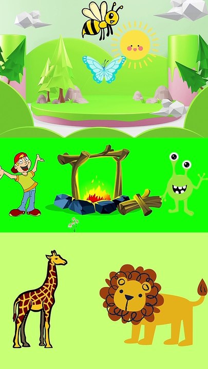 Green Screen Cartoon