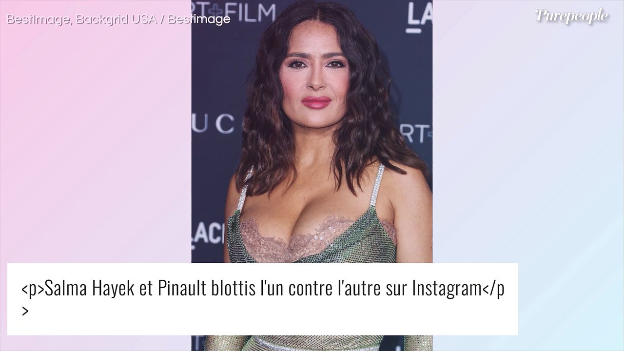"Une beauté à couper le souffle" : Salma Hayek séduit, blottie dans les bras de son mari François-Henri Pinault