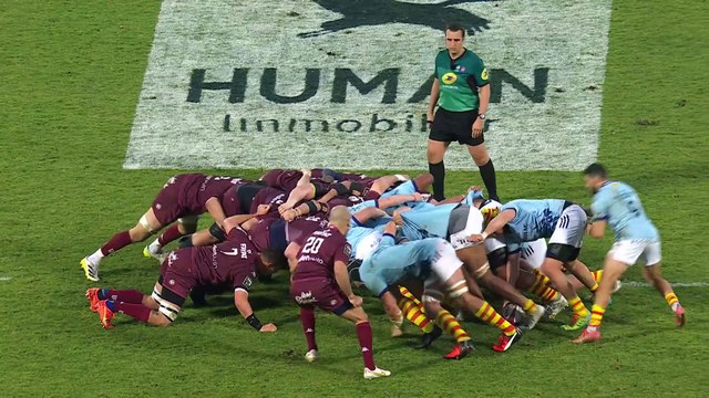 TOP 14 - Essai de Taniela RAMASIBANA (USAP) - Union Bordeaux-Bègles - USA Perpignan - Saison 2022:2023
