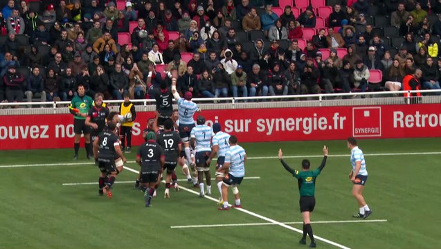 TOP 14 - Essai de Toby ARNOLD (LOU) - LOU Rugby - Racing 92 - Saison 2022:2023