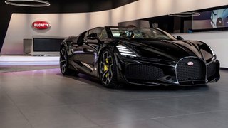 2023 Bugatti W16 Mistral (Black) - Cinematic View - Luxury Vehicles  -  Véhicules de luxe français