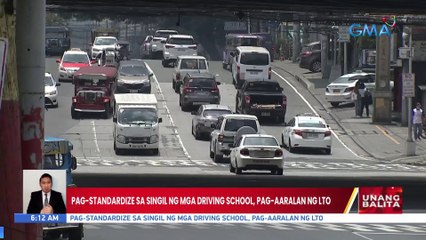 Pag-standardize sa singil ng mga driving school, pag-aaralan ng LTO | UB