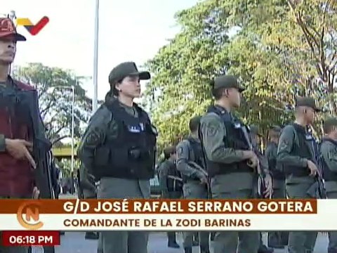 Funcionarios desplegados en los 76 Cuadrantes de Paz y Vida de las 54 parroquias del estado Barinas