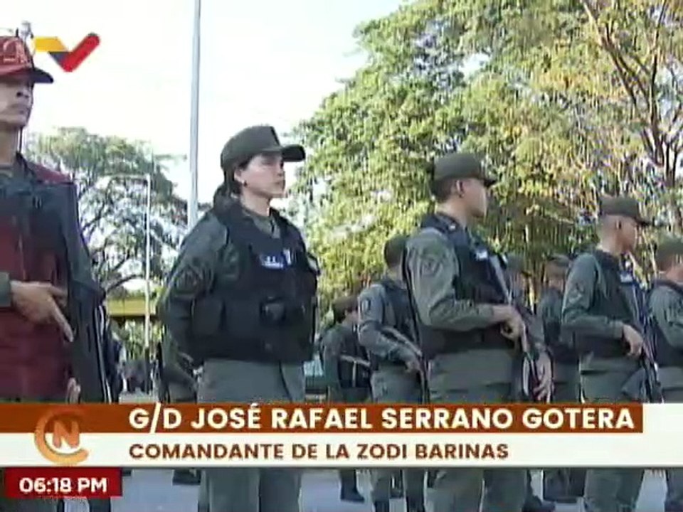 Funcionarios desplegados en los 76 Cuadrantes de Paz y Vida de las 54 parroquias del estado Barinas