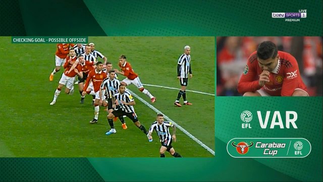 ملخص مباراة مانشستر يونايتد ضد نيوكاسل يونايتد في نهائي كأس الرابطة