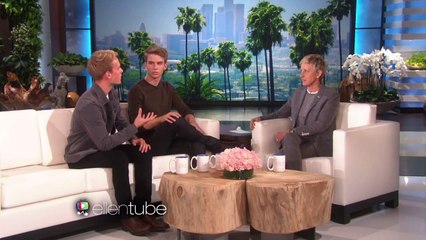 Twins Aaron and Austin Meet Ellen