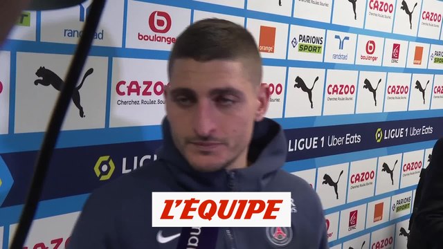 Verratti : « On mérite cette victoire » - Foot - L1 - PSG