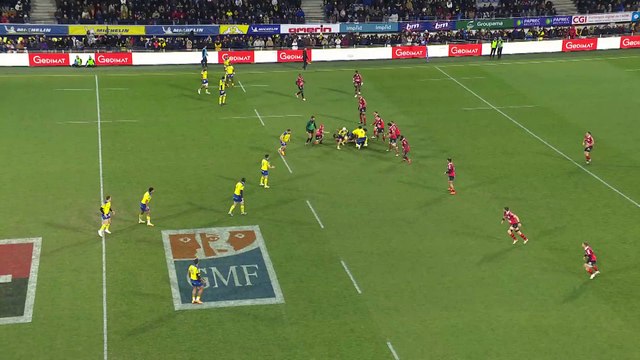 TOP 14 - Essai de Baptiste JAUNEAU (ASM) - ASM Clermont - RC Toulon - Saison 2022:2023