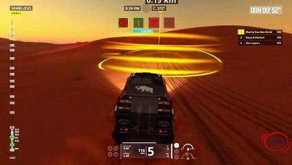 Dakar Desert Rally Amazing View Drive