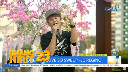 Anak ni April Boy na si JC Regino, LIVE sa UH Stage | Unang Hirit