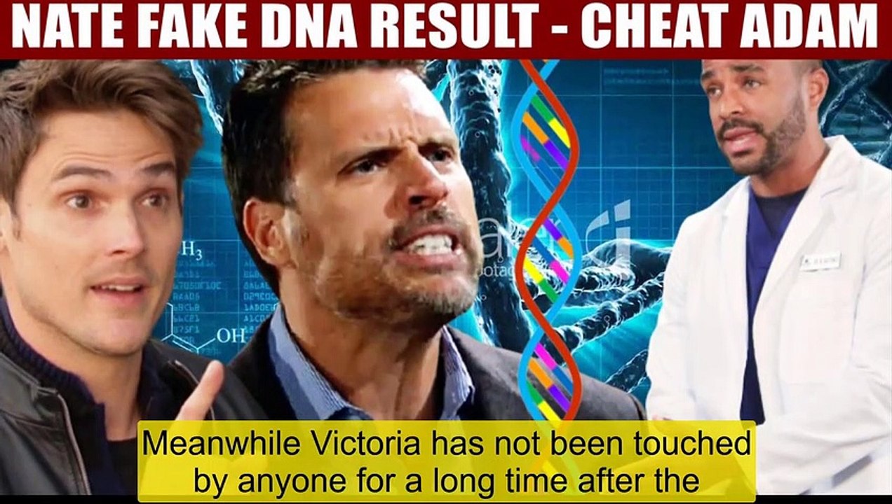 Y&R Spoilers Shock 2023 Adam and Nick are not biological fathers - Did Nate chan