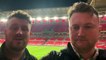 Liam Kennedy & Jordan Cronin react to Newcastle United's Carabao Cup final