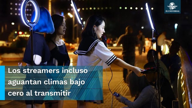 Streamers nocturnos “inundan” puentes de China en busca de seguidores y donaciones