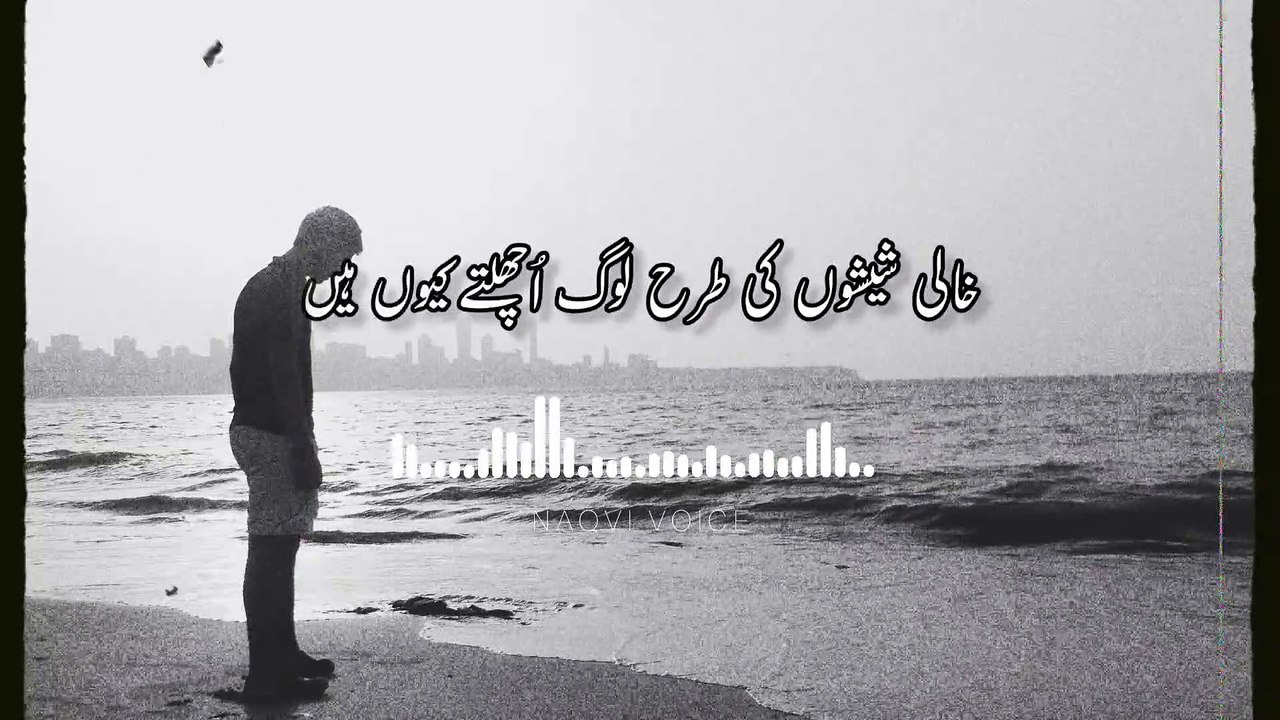 Log Har Mor Pe Ruk Ruk Ke Sambhalte Kyun Hain | लोग हर मोड़ पे रुक रुक के सँभलते क्यूँ हैं | Naqvi Voice