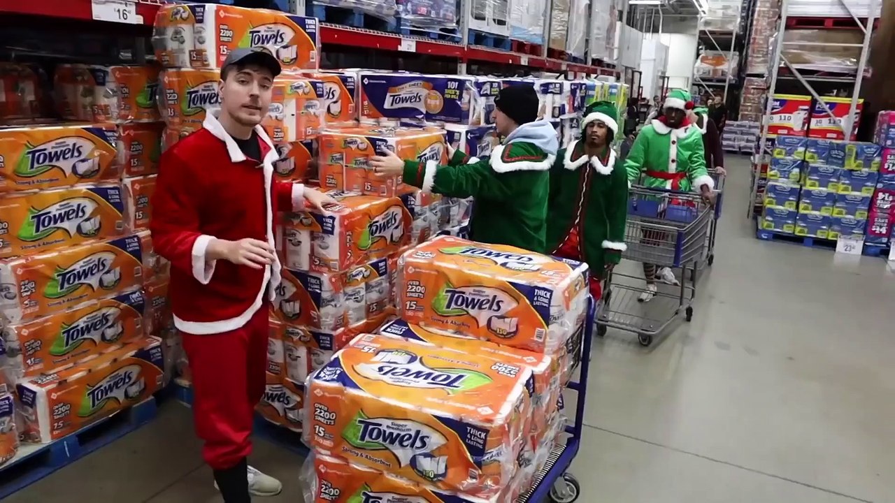 Giving 10,000 Presents To Kids For Christmas