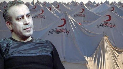 Ahbap'ın kurucusu Haluk Levent: Ben bu çadırları almasaydım, AFAD da Kızılay'dan parayla alacaktı