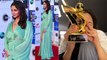 Zee Cine Awards 2023: Alia Bhatt Sea Green Satin Gown में Figure Flaunt, Husband ने...| Boldsky