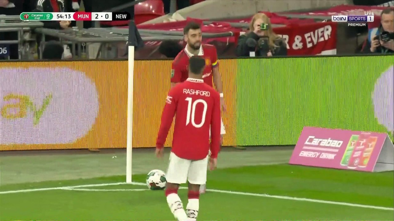 الشوط الثاني مباراة مان يونايتد ونيوكاسل يونايت...
