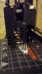 3d Print Time Lapse of a Food Clip