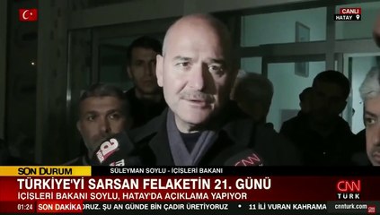 Bakan Soylu: ''Güvenlik ve asayiş problemimiz yok''