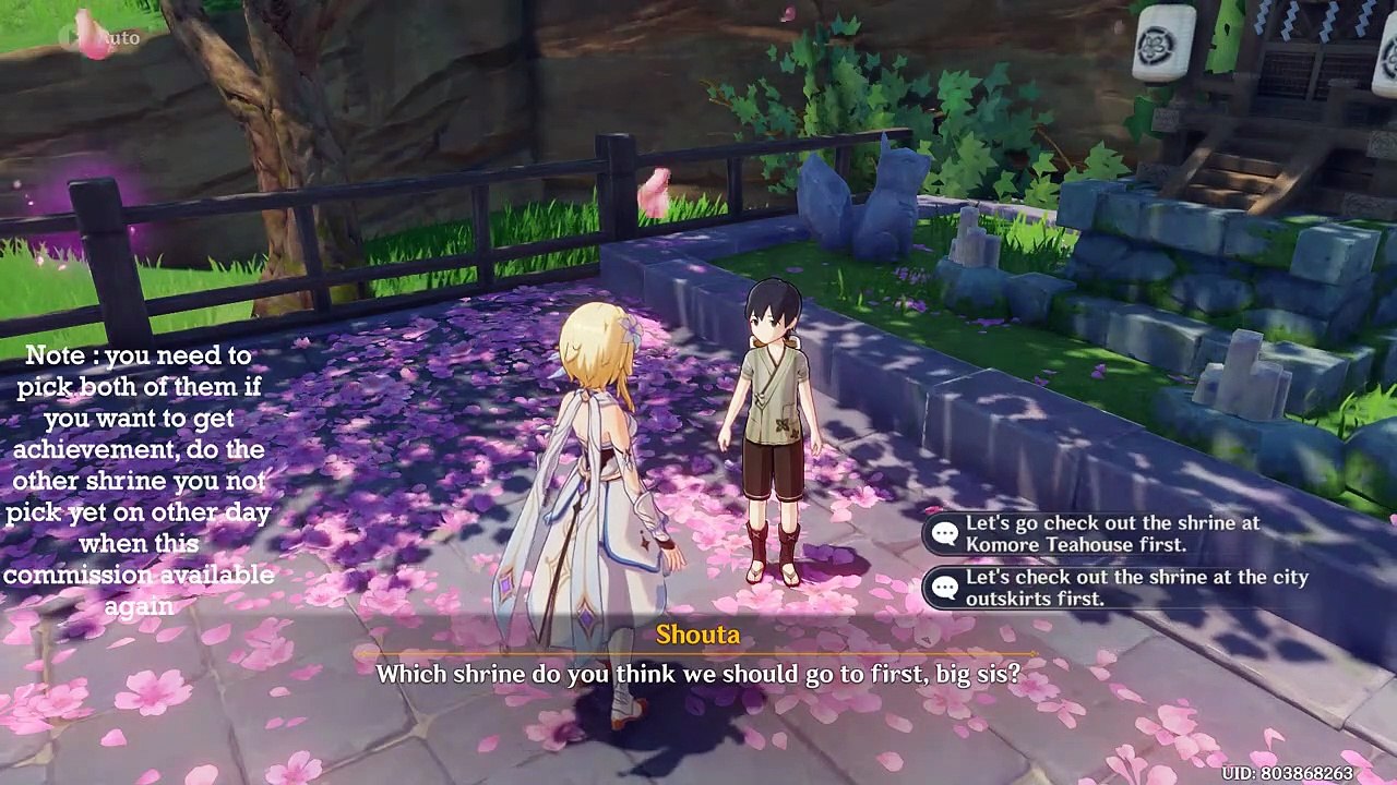 Genshin Impact | O Shrine, Show Your Power Once Again! (Commission Quest) Guide