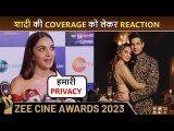 Kiara Advani Thanks Media For Respecting Privacy For Her Wedding With Sidharth Zee Cine Awards 2023