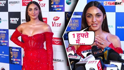 Kiara Advani का खुलासा, शादी के 1 हफ्ते बाद बदल गईं ये चीजे, बोलीं- आप सब..! Zee Awards Video viral