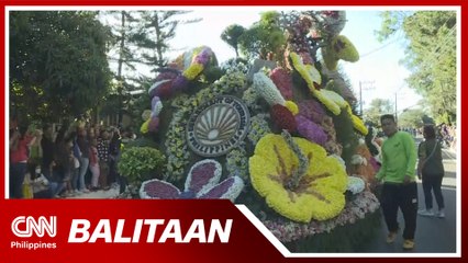 Grand Flower Float Parade ng Panagbenga Festival nagbalik